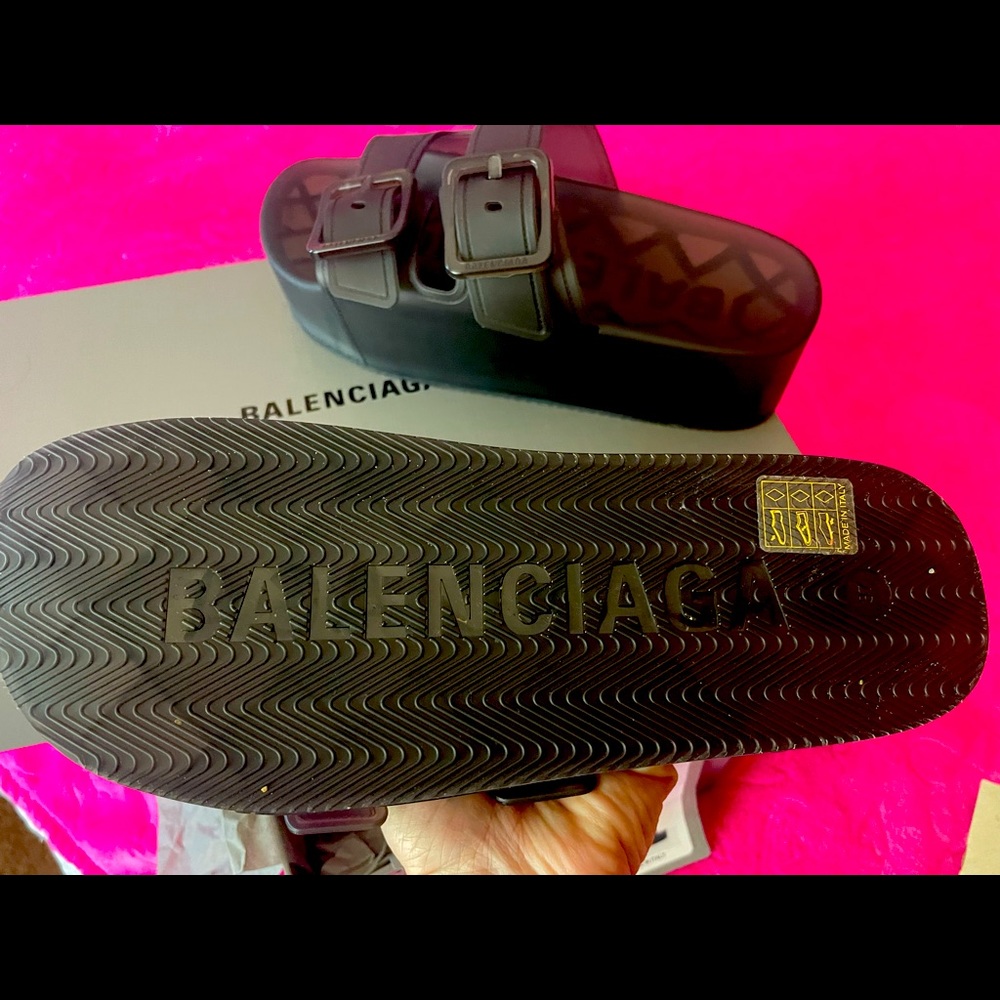 Balenciaga Mallorca platform 37